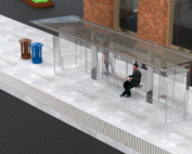 transit station rendering